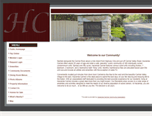 Tablet Screenshot of haciendacarmel.org